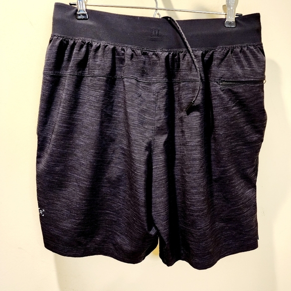 Lululemon Men's Dark Gray Athletic Drawnstring Shorts size M - Picture 9 of 13